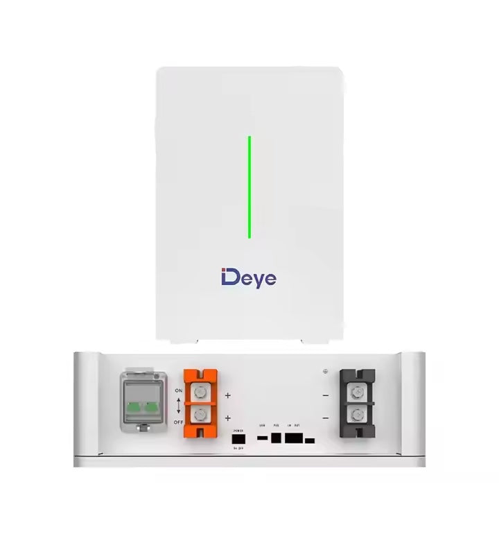 Deye RW-G10.6 — Литиевая аккумуляторная система 10.64 кВт·ч, 51.2 В, 208 А·ч, LiFePO₄
