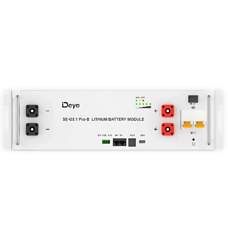 Deye SE-G5.1 Pro-B — LiFePO₄ батарея для солнечных станций, 51.2 В, 100 А·ч (5.12 кВт·ч)