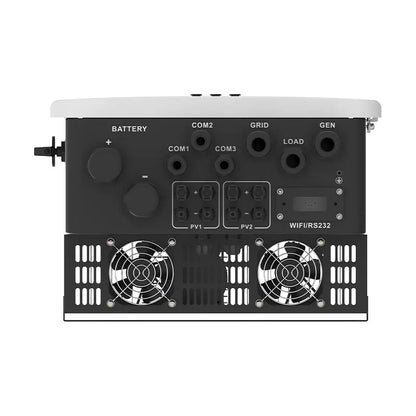 Deye SUN-12K-SG05LP3-EU-SM2 — Трёхфазный гибридный инвертер 12 кВт, низковольтный, с поддержкой LiFePO₄ и других типов АКБ