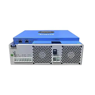 Anenji ANJ-4000W 24V — Однофазный гибридный инвертор 4 кВт, 24 В, с MPPT-контроллером заряда