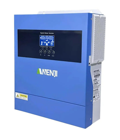 Anenji ANJ-4000W 24V — Однофазный гибридный инвертор 4 кВт, 24 В, с MPPT-контроллером заряда