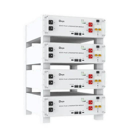 Deye SE-G5.1 Pro-B — LiFePO₄ батарея для солнечных станций, 51.2 В, 100 А·ч (5.12 кВт·ч)